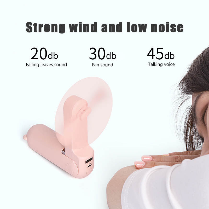 3 in 1 Portable Fan, Power Bank, Flashlight