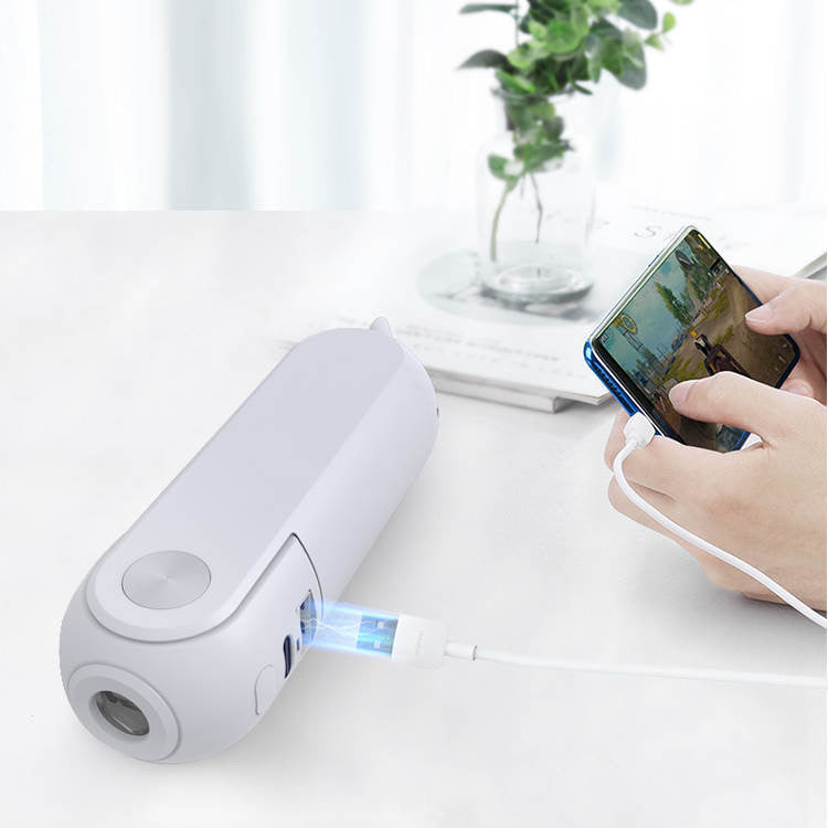 3 in 1 Portable Fan, Power Bank, Flashlight