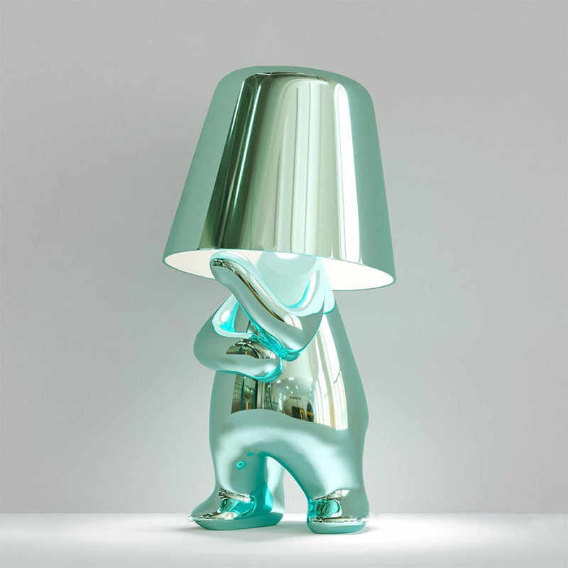 Little Aqua Man Lamp
